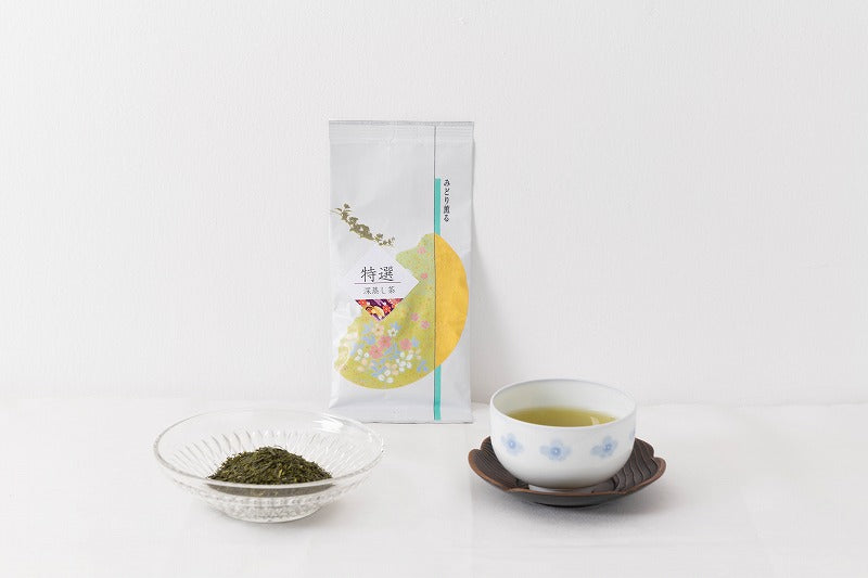 刻音、特選深蒸し茶(50g) セット
