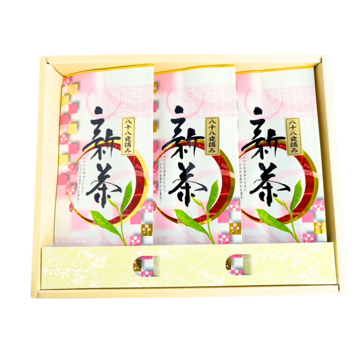 【5/31まで!新茶感謝価格】2025年八十八夜摘み新茶(100g×3本入り)