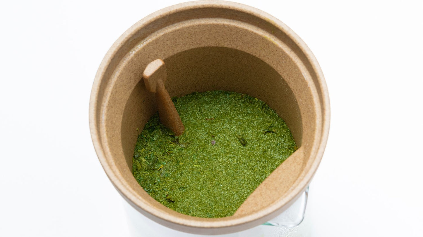 刻音、特選深蒸し茶(50g)、 ダブルウォールグラス  セット