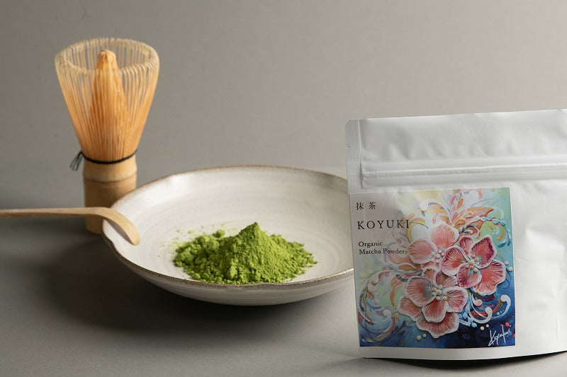 【有機抹茶 KOYUKI Organic MATCHA】シュガーアーティスト KOYUKIさんとのスペシャルコラボ