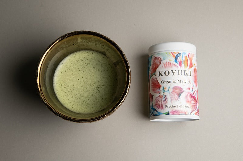 【有機抹茶 KOYUKI Organic MATCHA】シュガーアーティスト KOYUKIさんとのスペシャルコラボ