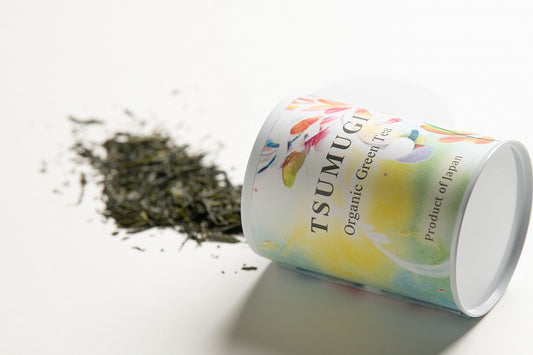 【有機煎茶 TSUMUGI Organic Green Tea】シュガーアーティスト KOYUKIさんとのスペシャルコラボ