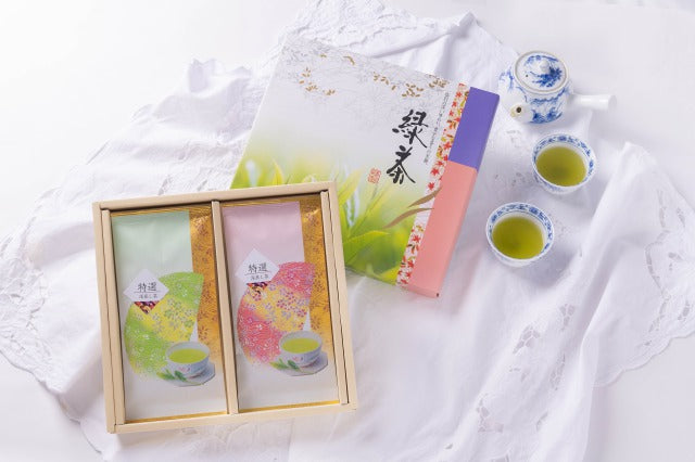 特選深蒸し茶85g 平袋2袋 ギフトセット